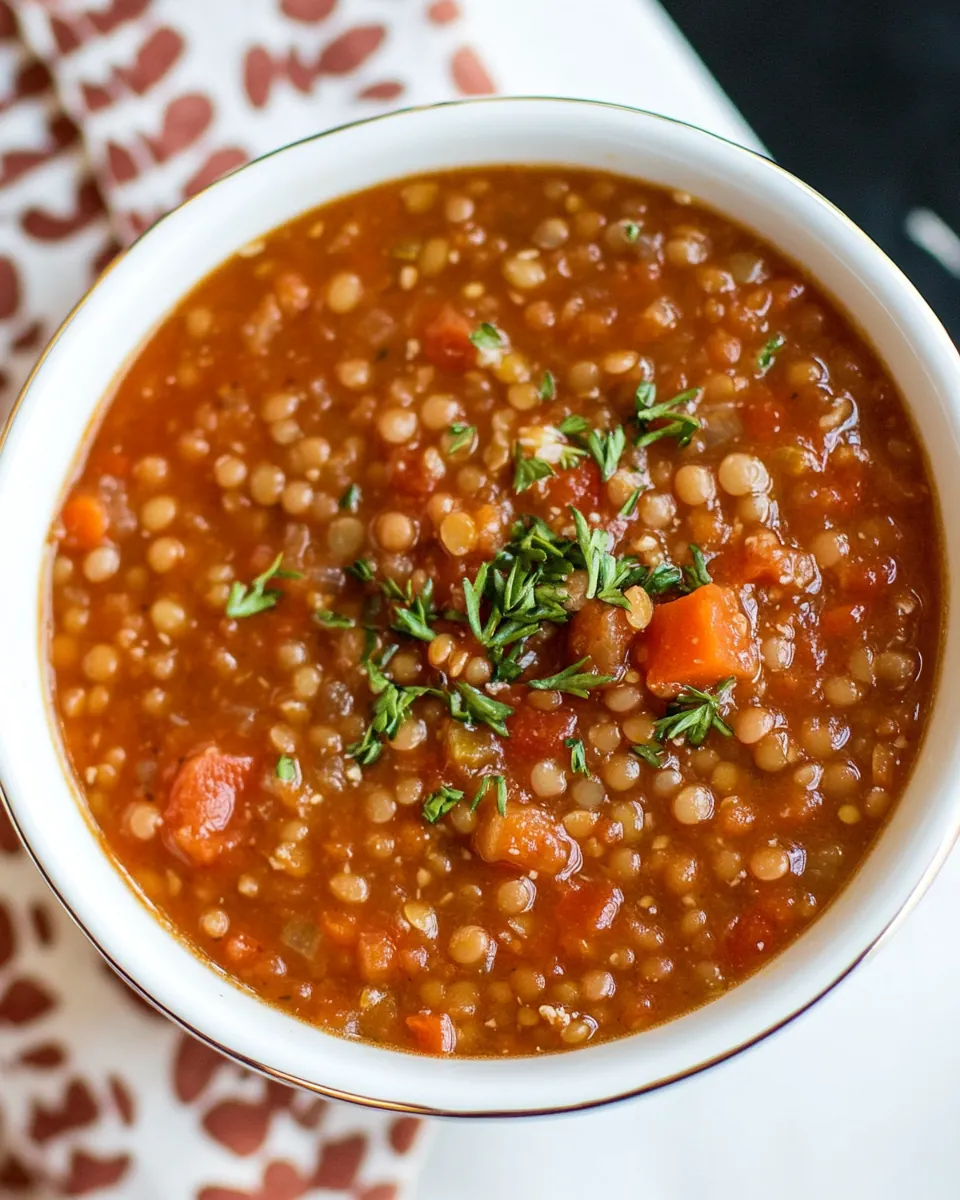 Lentil Soup