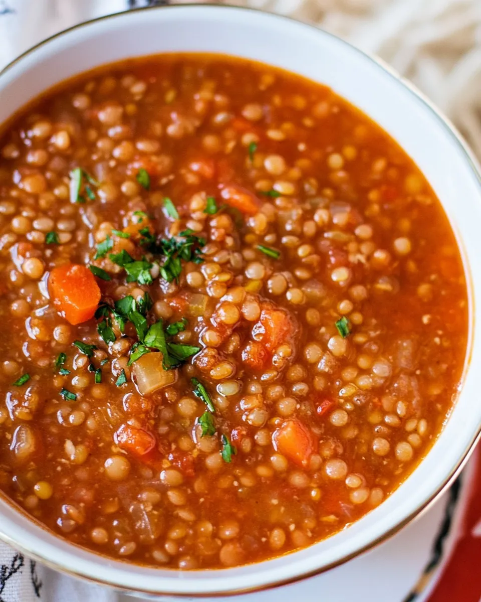 Lentil Soup