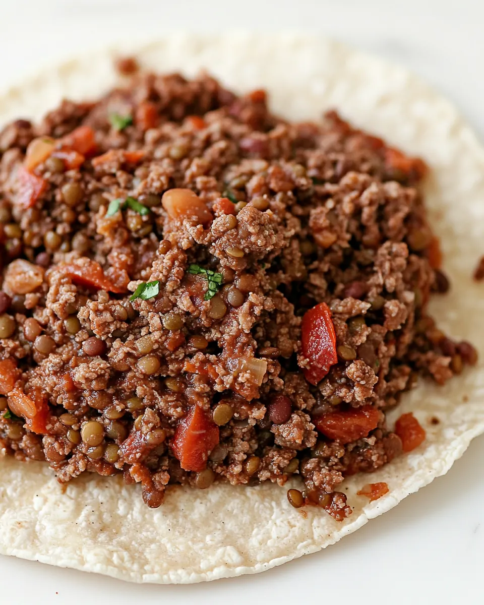 Lentil Taco Meat