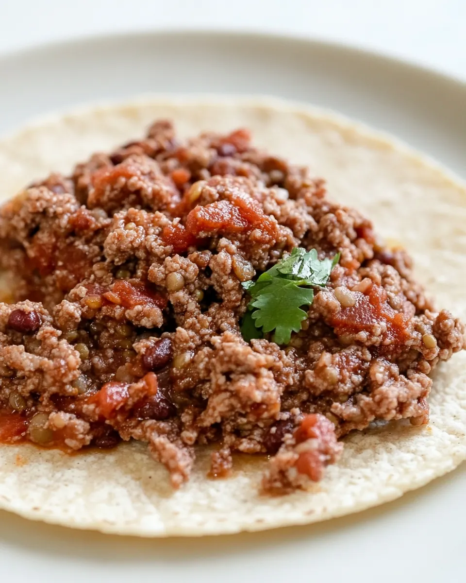 Lentil Taco Meat
