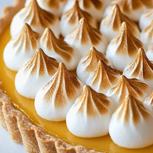 Lime Meringue Tart