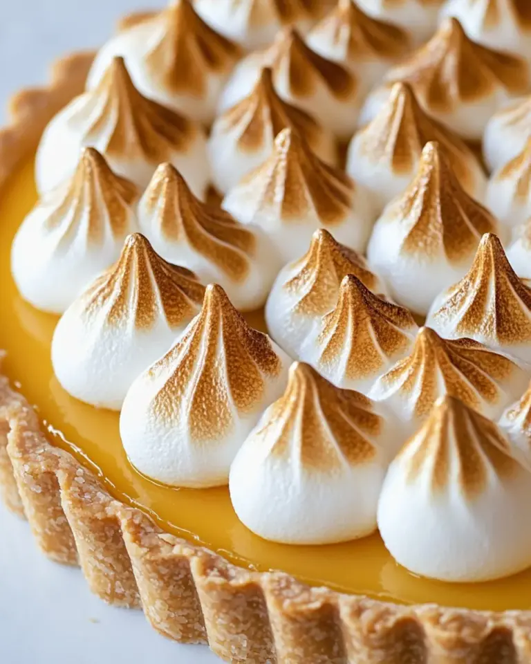 Lime Meringue Tart