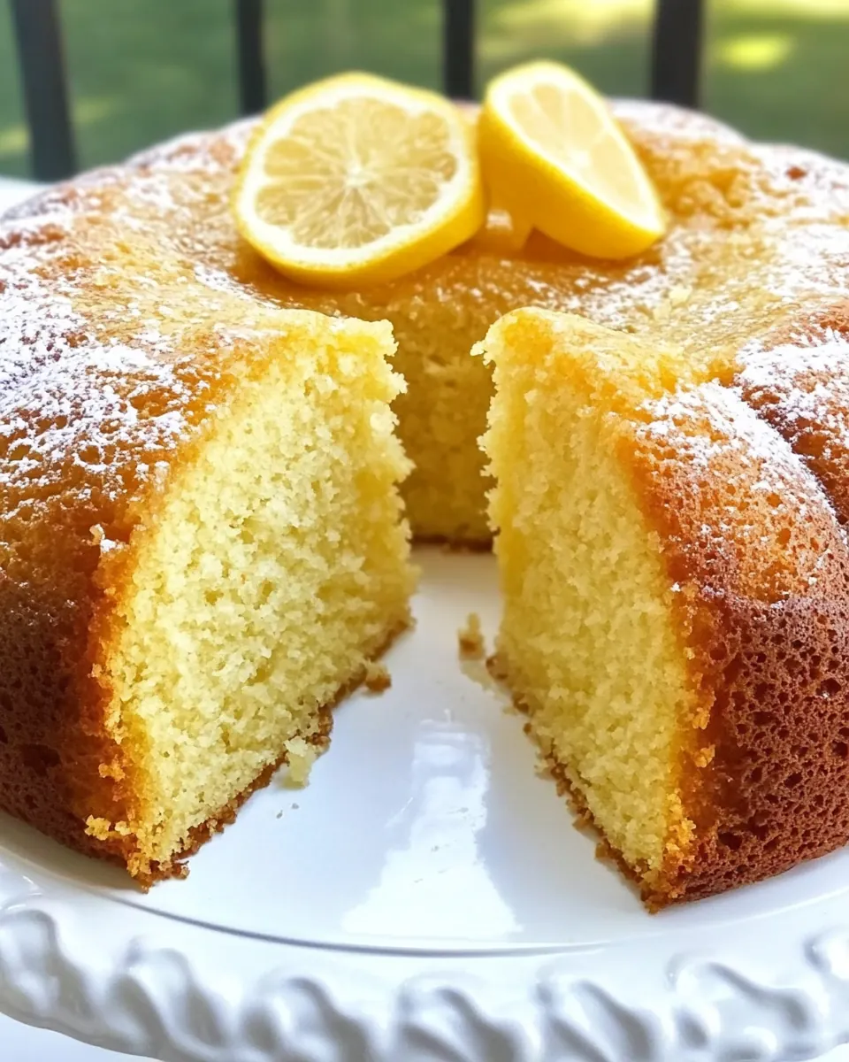 Limoncello Cake