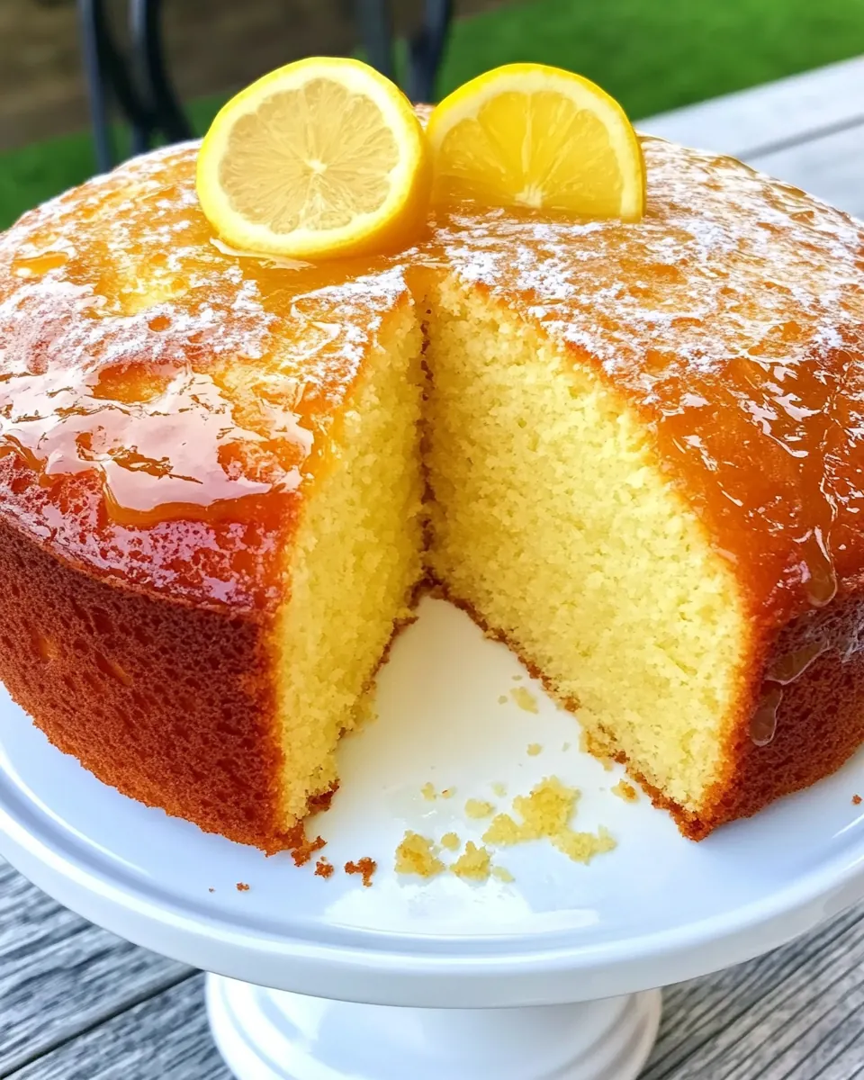 Limoncello Cake