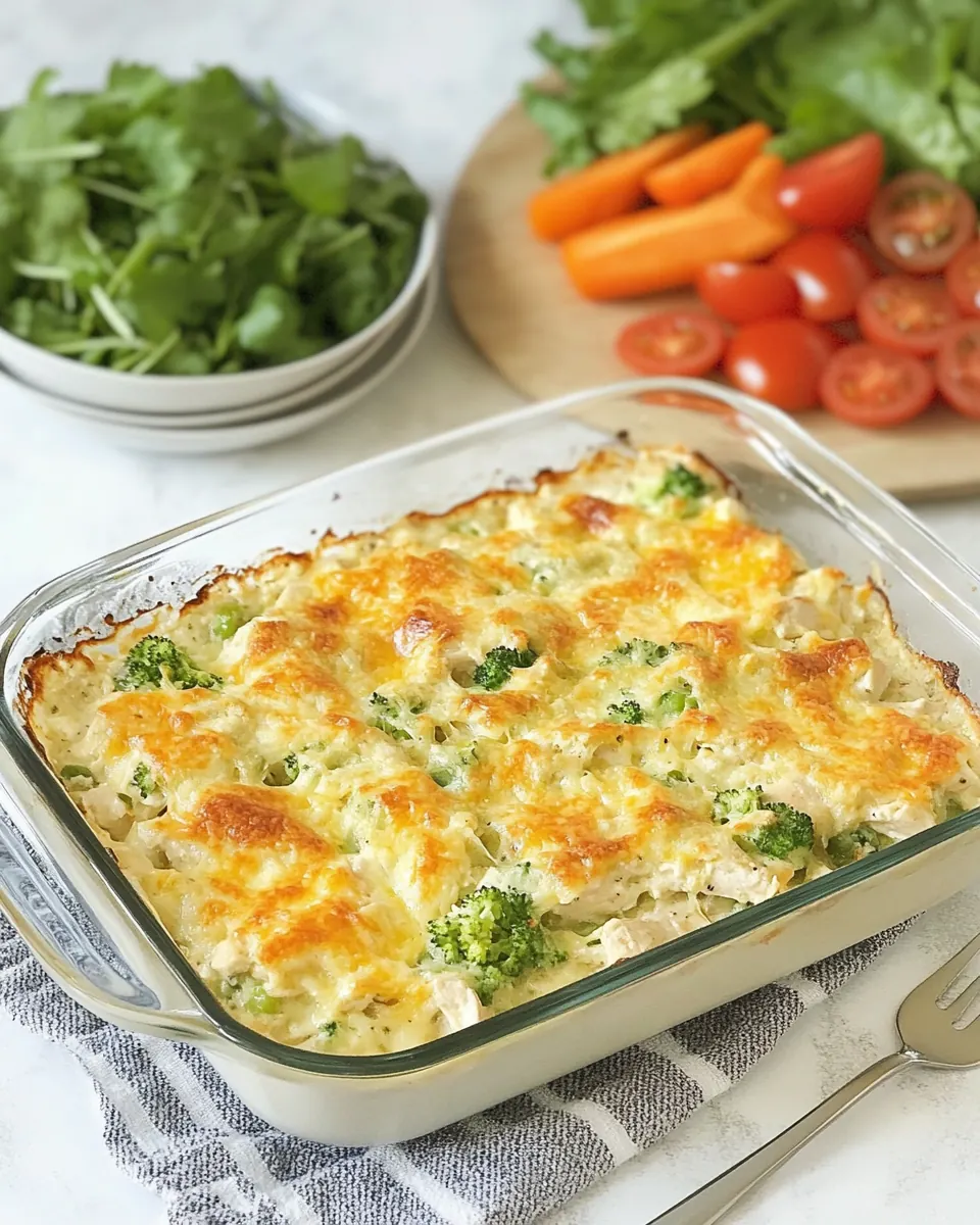 Low Carb Chicken Casserole