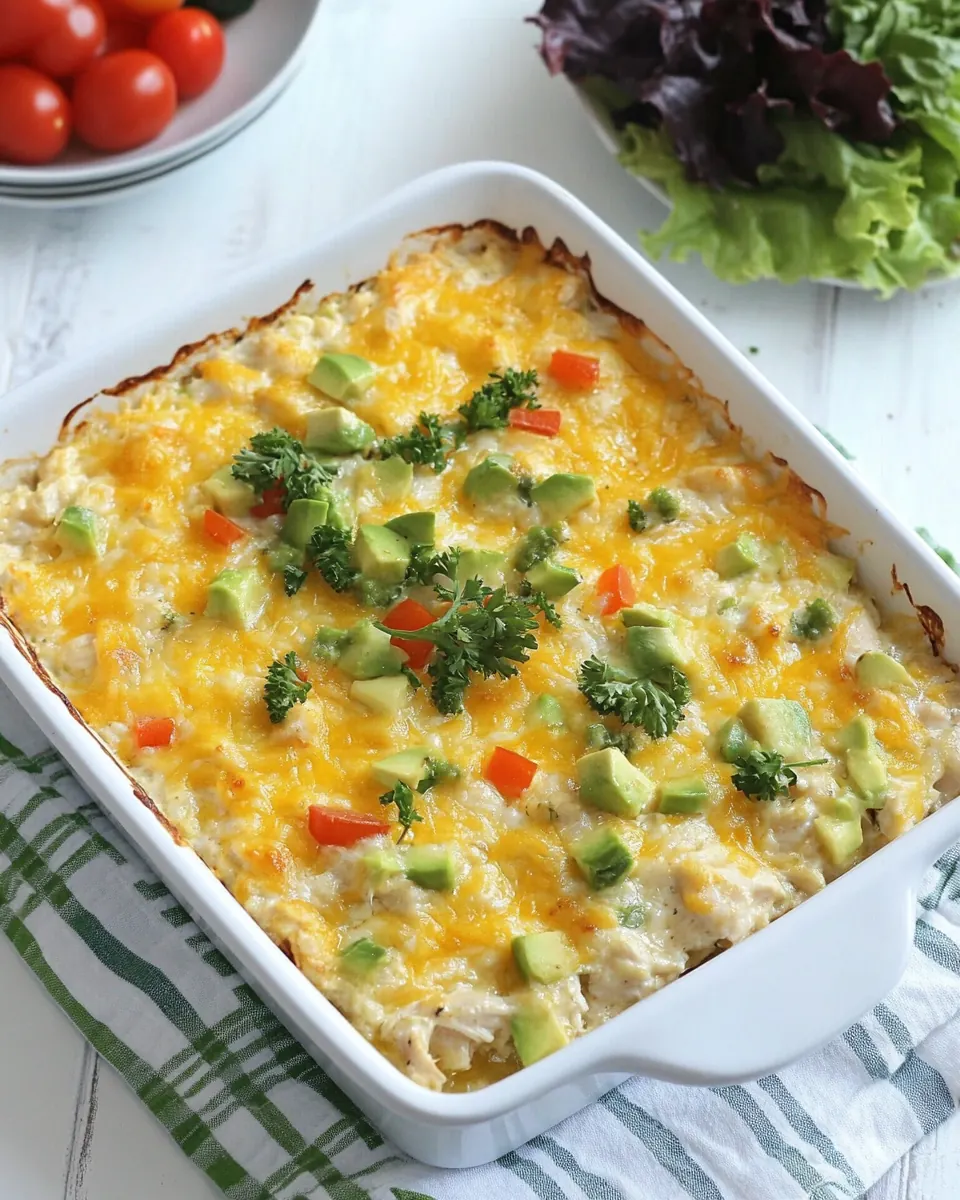 Low Carb Chicken Casserole