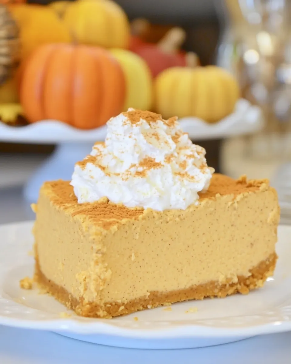 Low Carb Pumpkin Cheesecake