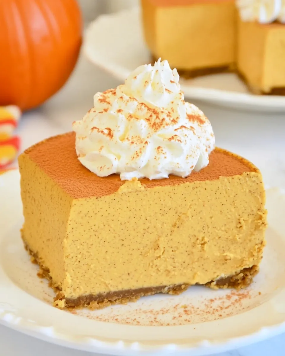 Low Carb Pumpkin Cheesecake