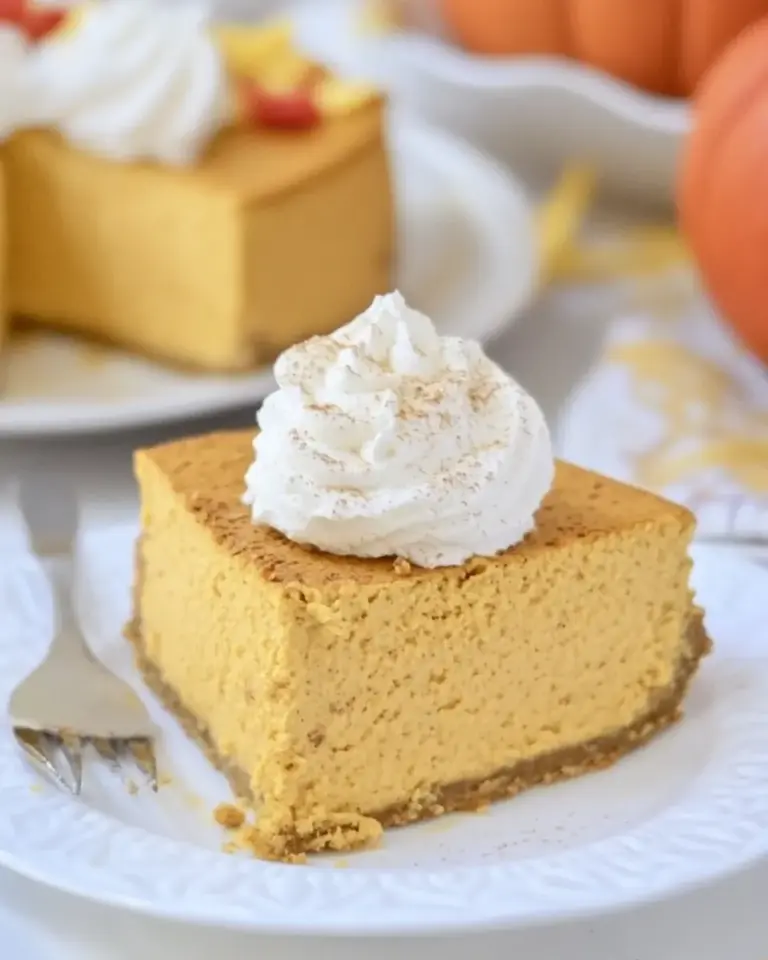 Low Carb Pumpkin Cheesecake