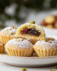 Maamoul Date Nut Cookies