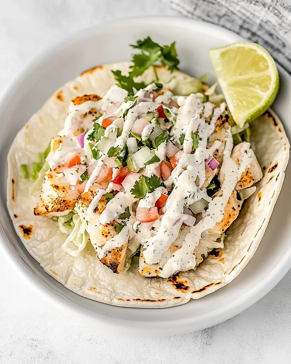 Mahi Mahi Fish Tacos