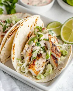 Mahi Mahi Fish Tacos