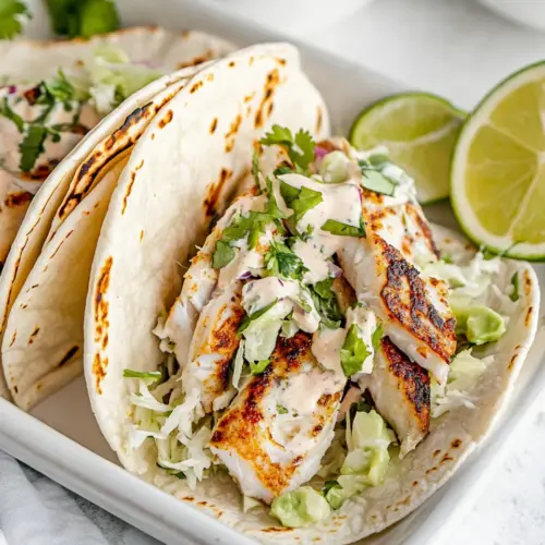 Mahi Mahi Fish Tacos