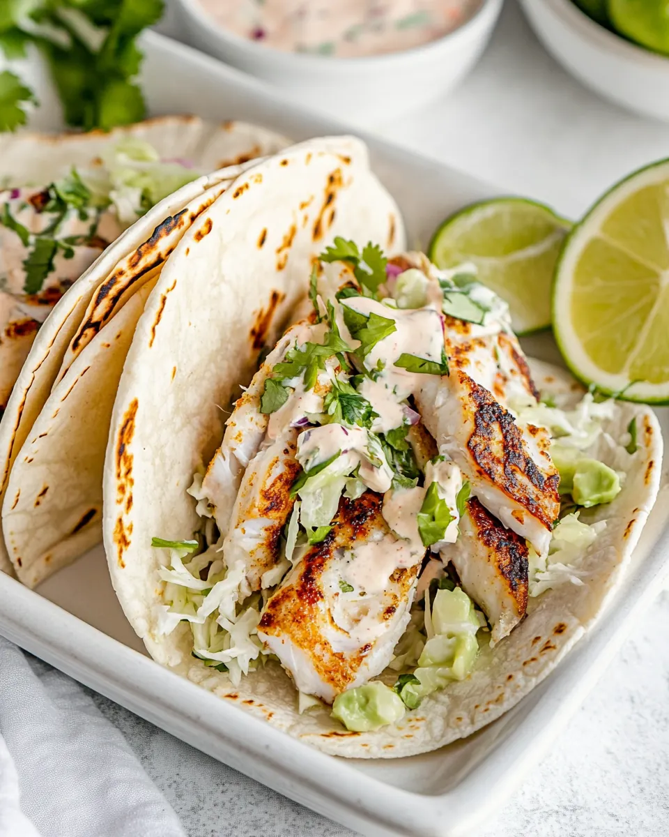 Mahi Mahi Fish Tacos