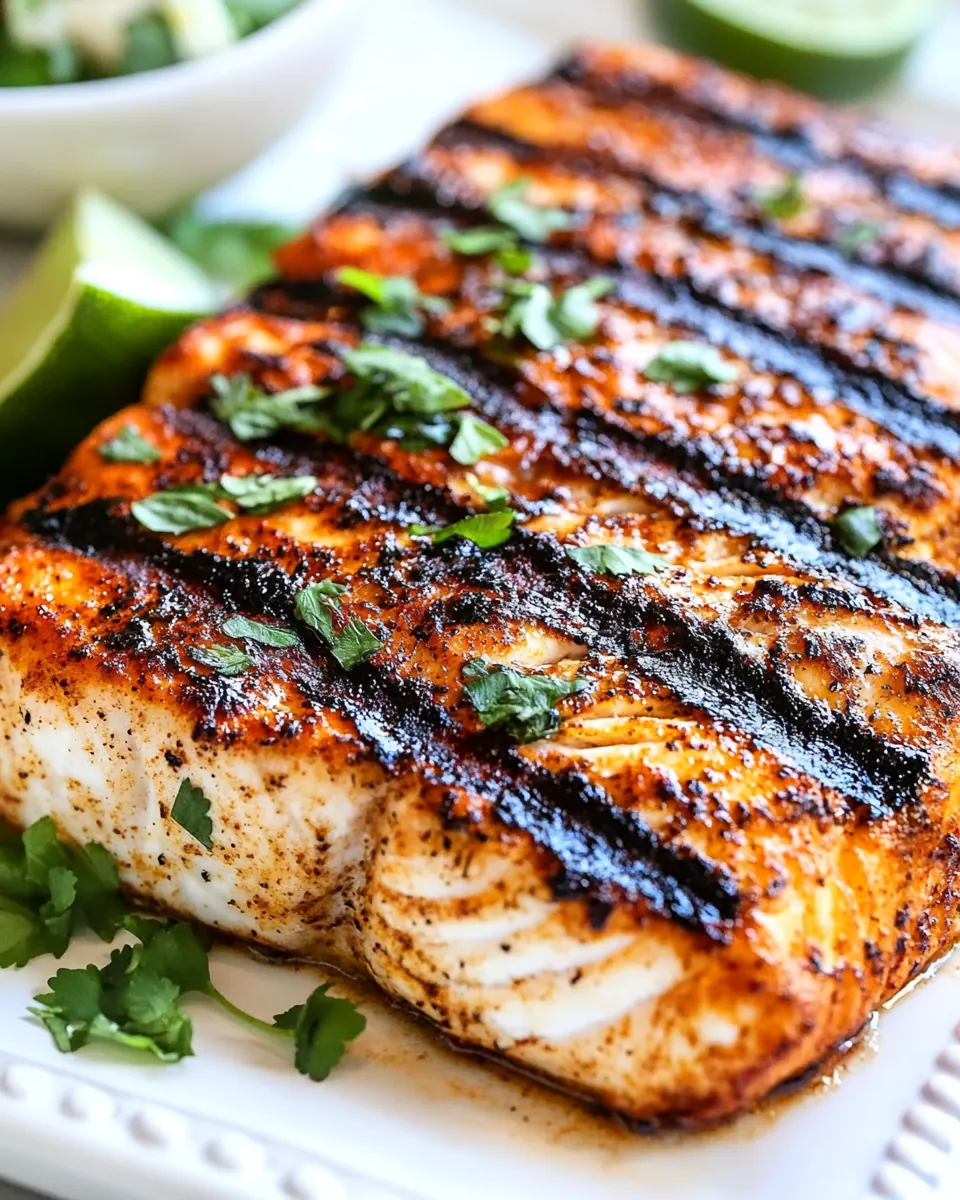 Mahi Mahi On the Grill