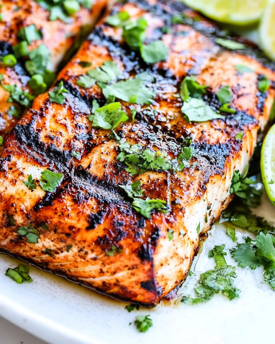 Mahi Mahi On the Grill
