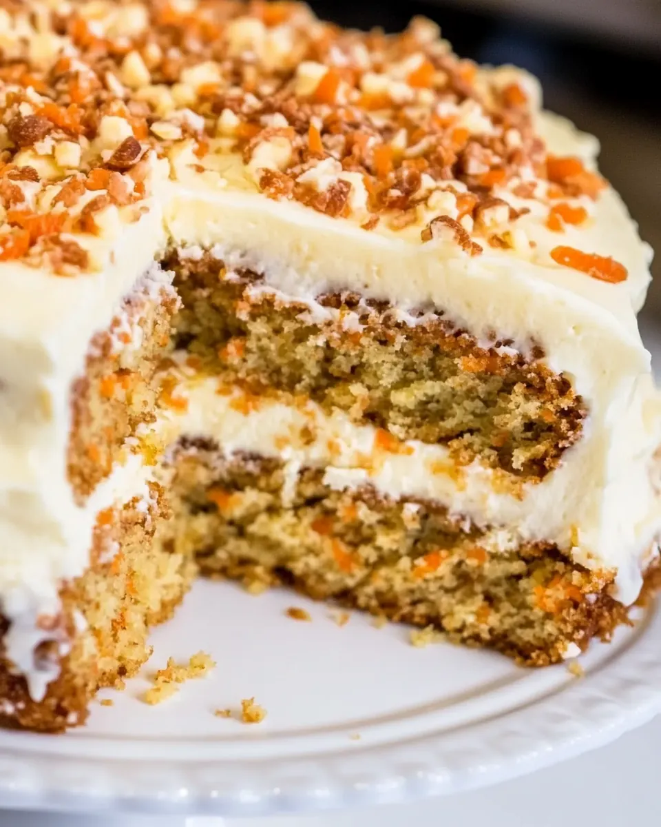 Mama Dips Carrot Cake