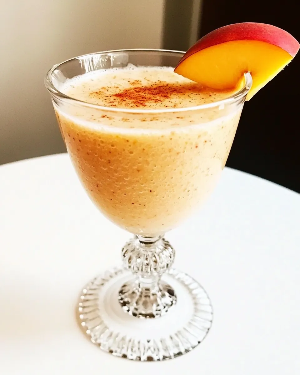 Mango Peach Smoothie