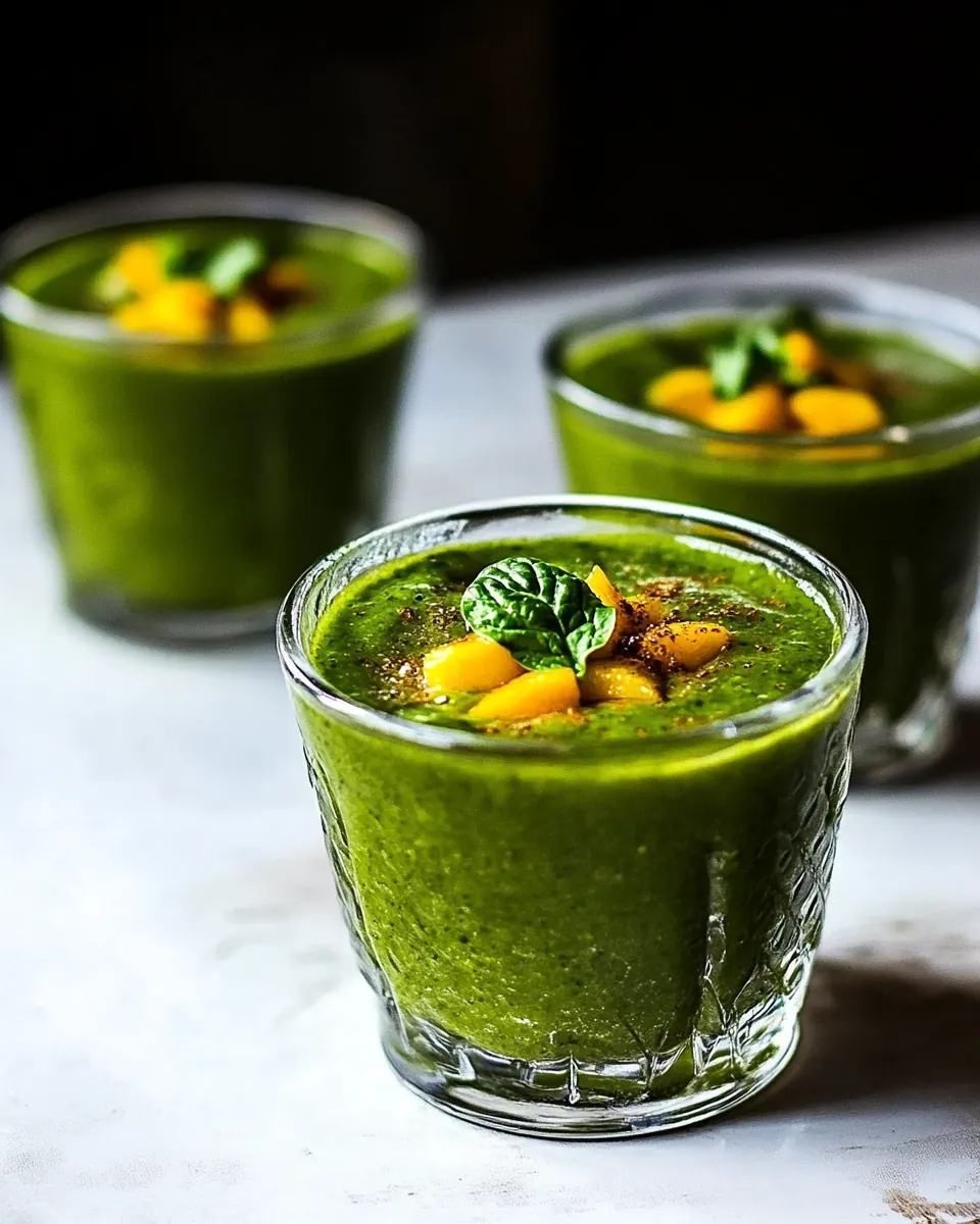 Mango Spinach Smoothie