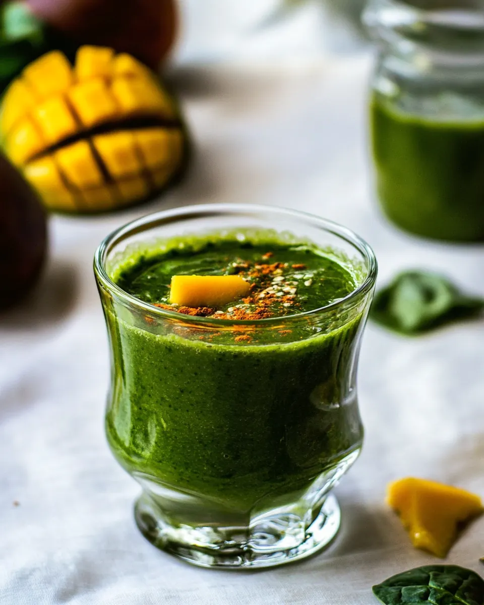 Mango Spinach Smoothie