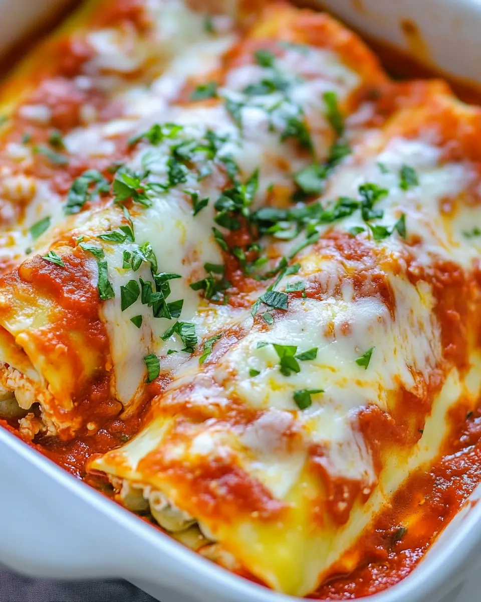Manicotti Recipe