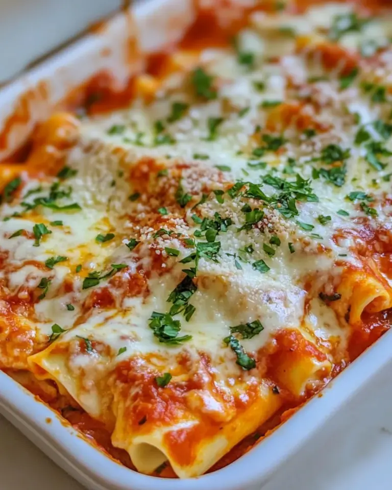 Manicotti Recipe