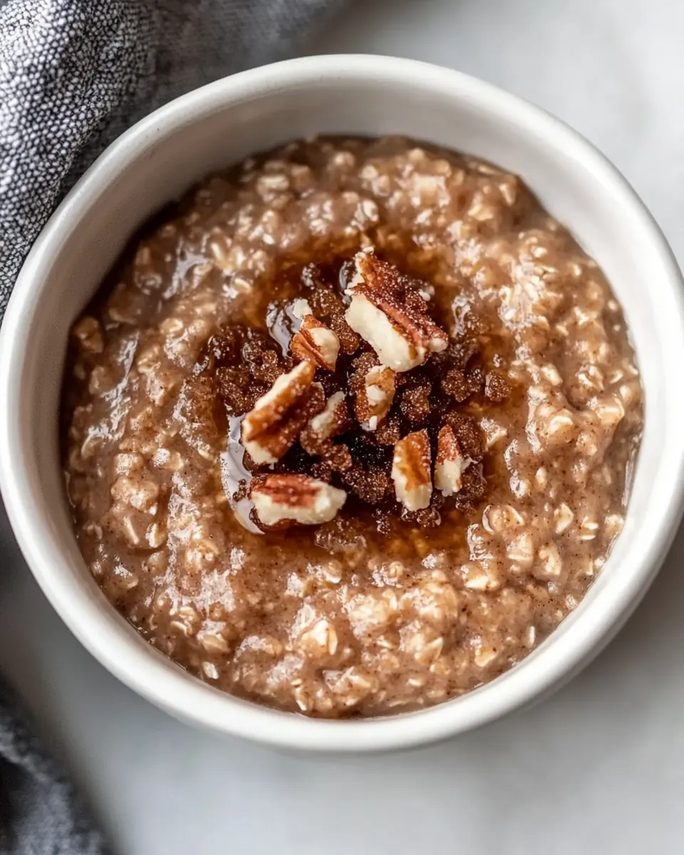 Maple Brown Sugar Oatmeal