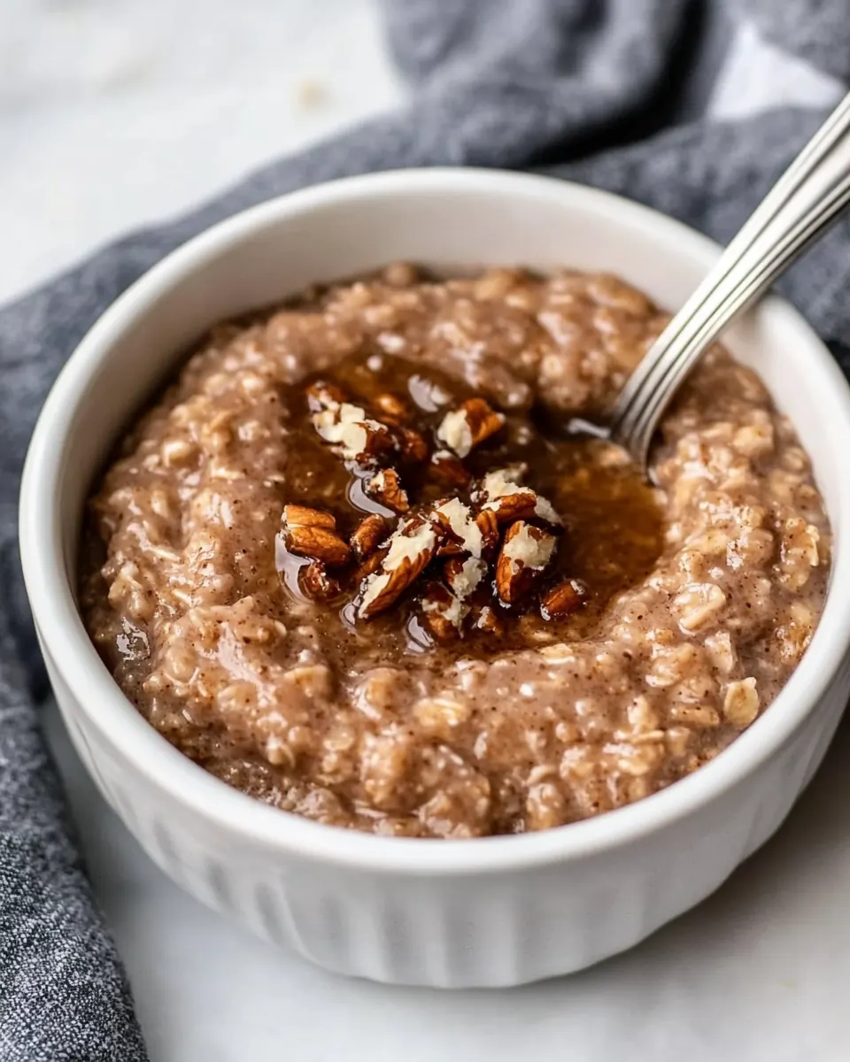 Maple Brown Sugar Oatmeal