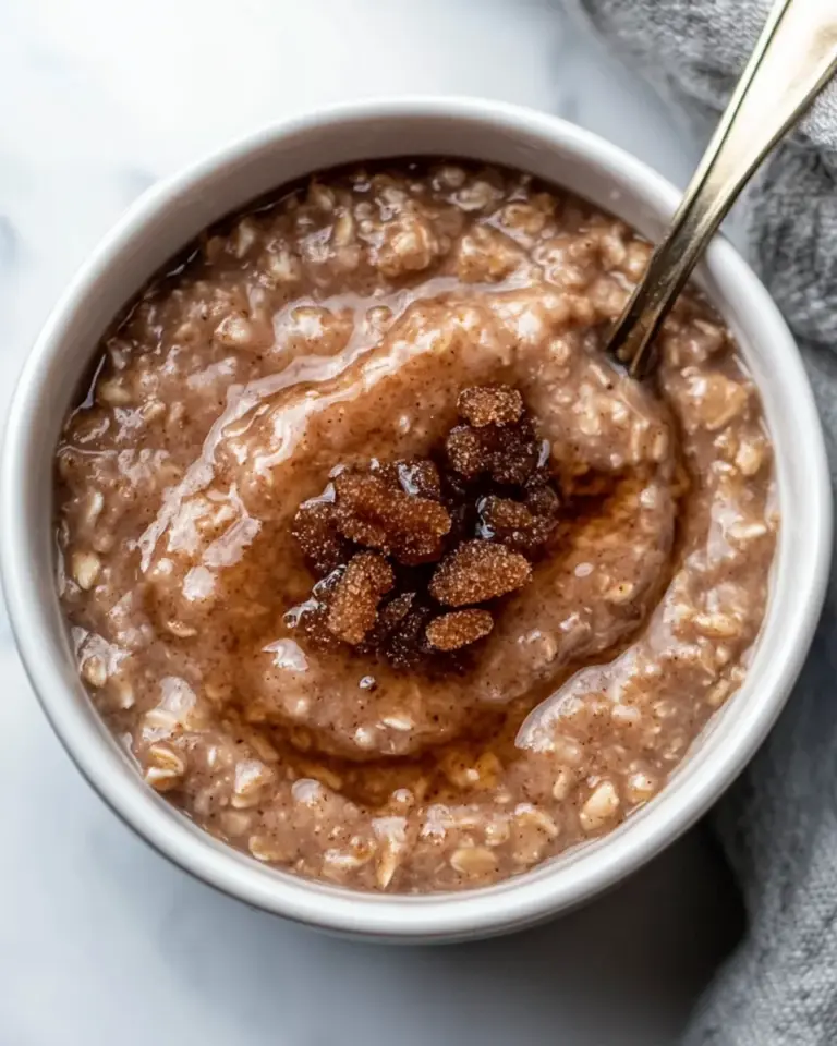 Maple Brown Sugar Oatmeal