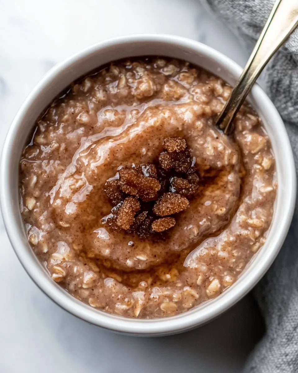 Maple Brown Sugar Oatmeal