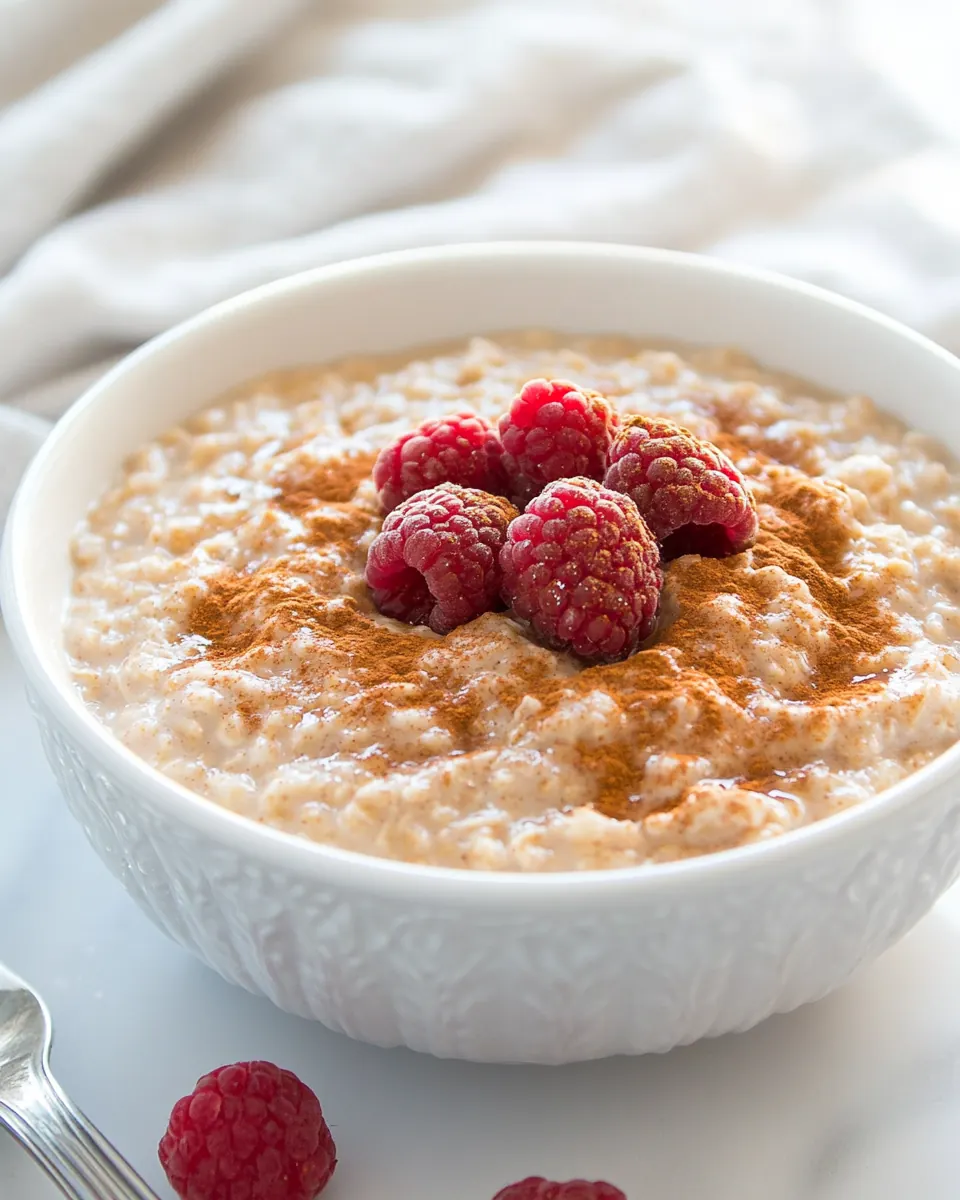 Maple Cinnamon Oatmeal Recipe