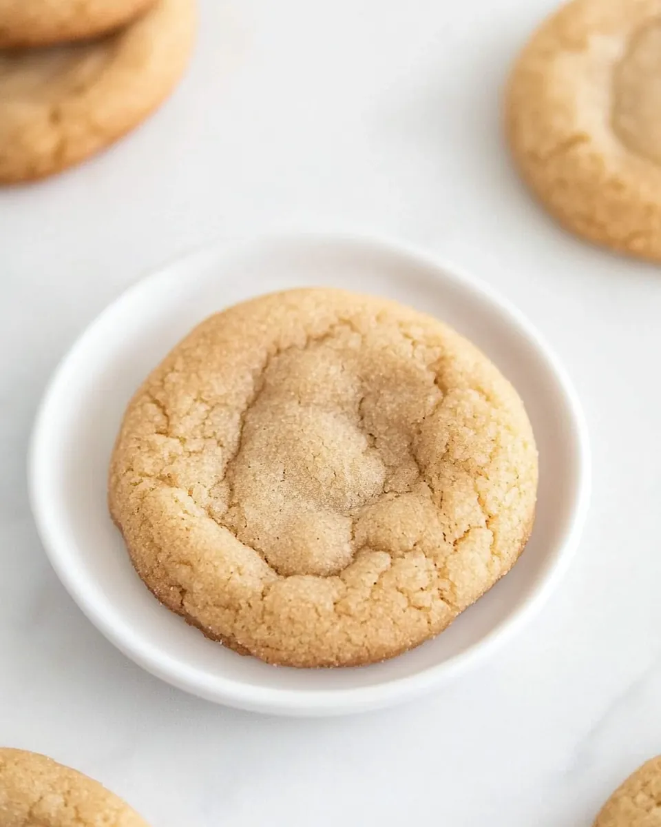 Maple Crackletop Cookies