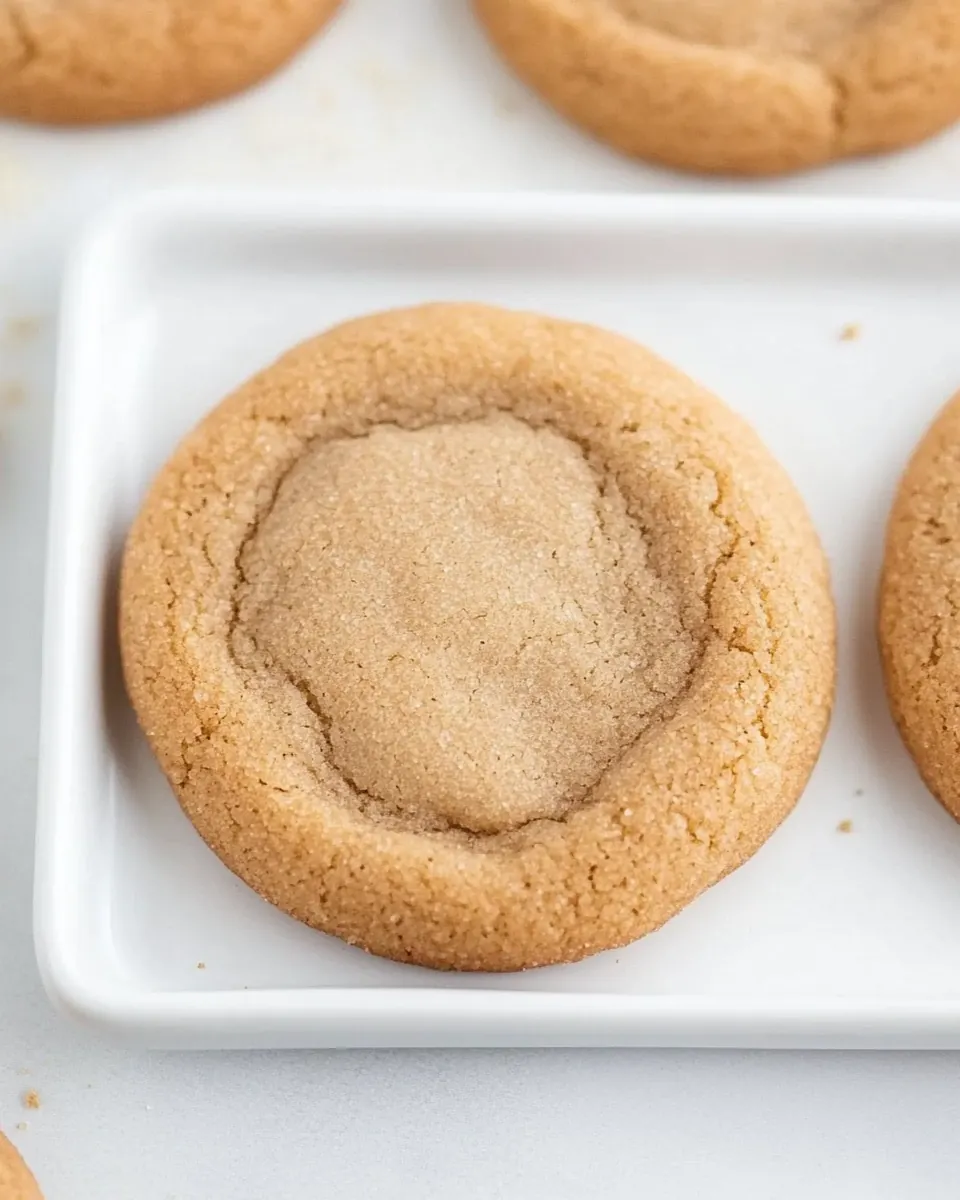 Maple Crackletop Cookies