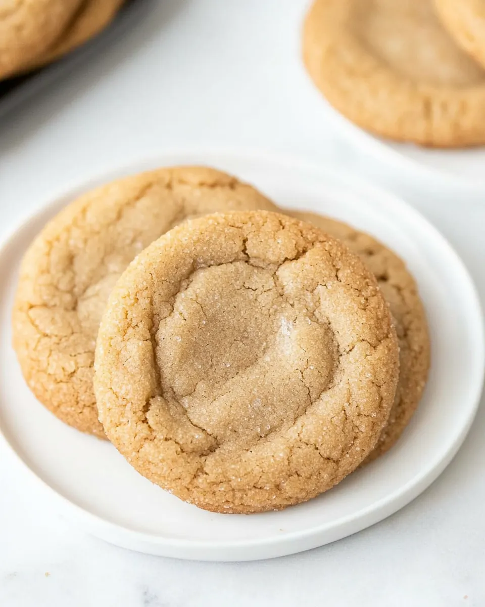 Maple Crackletop Cookies
