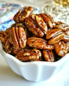 Maple Glazed Pecans