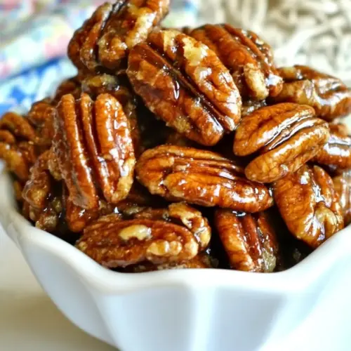 Maple Glazed Pecans