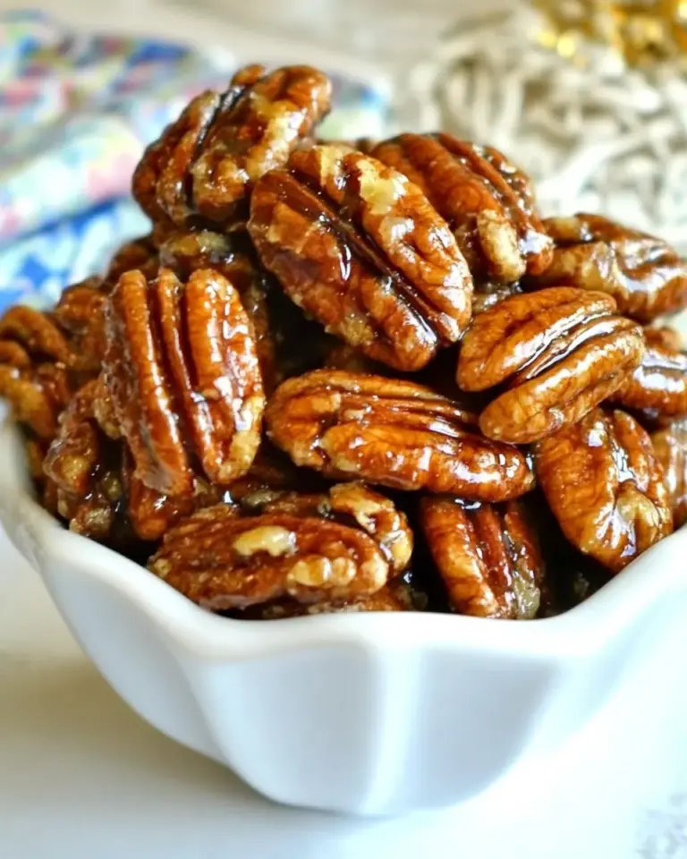 Maple Glazed Pecans
