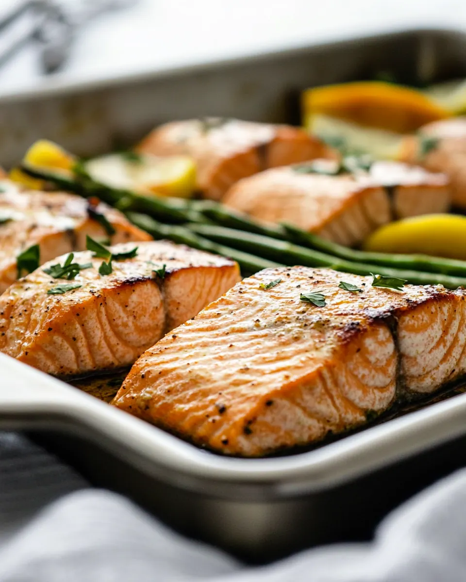 Maple Salmon Sheet Pan Dinner
