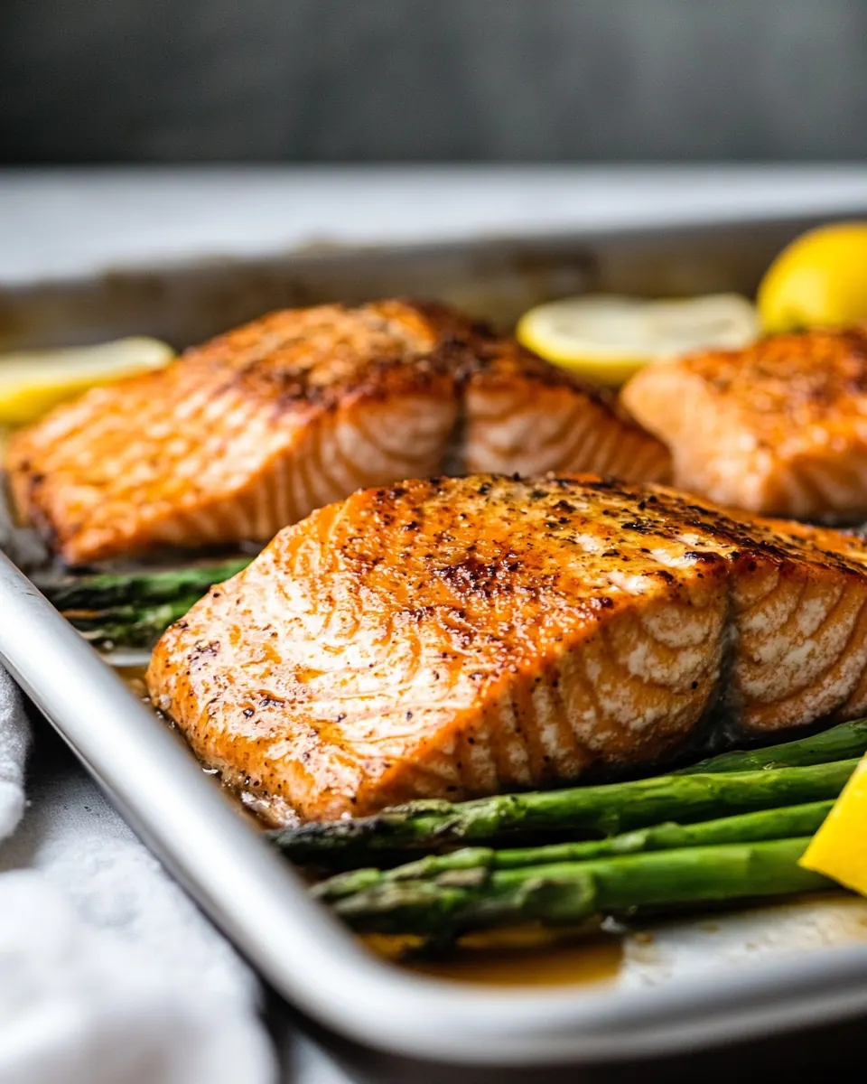 Maple Salmon Sheet Pan Dinner