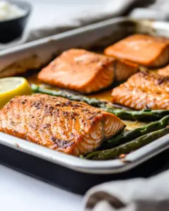 Maple Salmon Sheet Pan Dinner