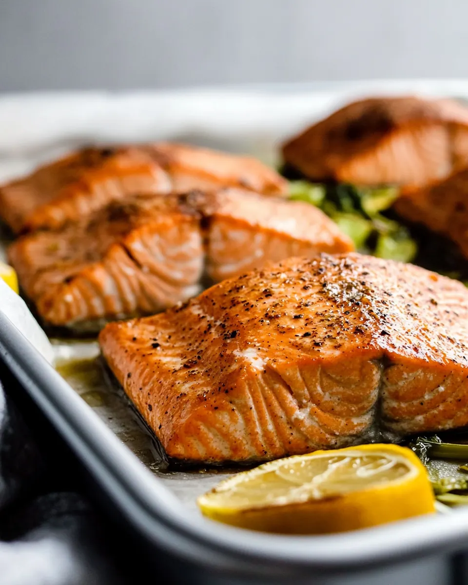 Maple Salmon Sheet Pan Dinner