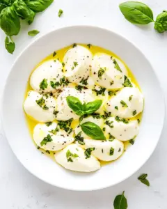 Marinated Mozzarella