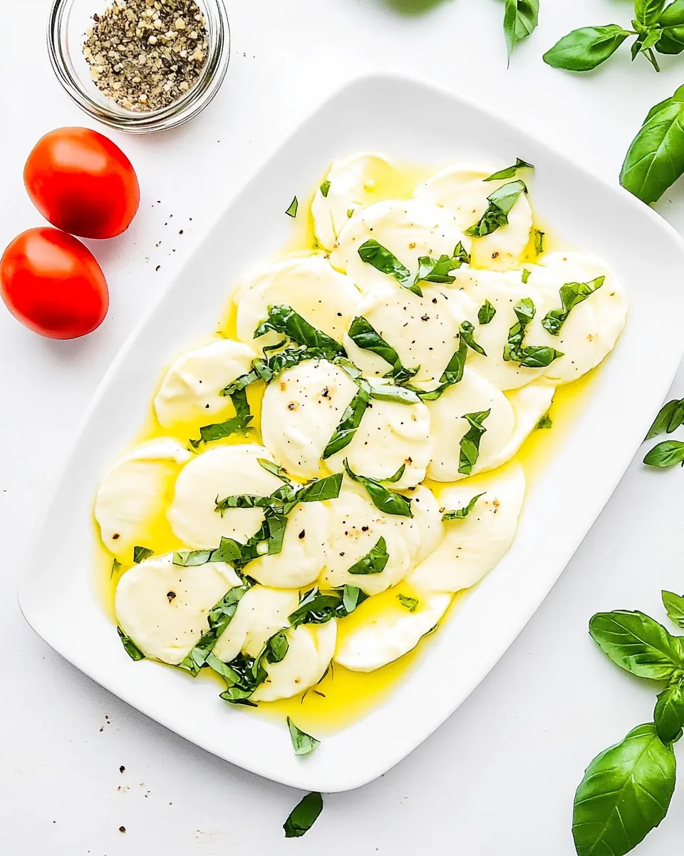 Marinated Mozzarella