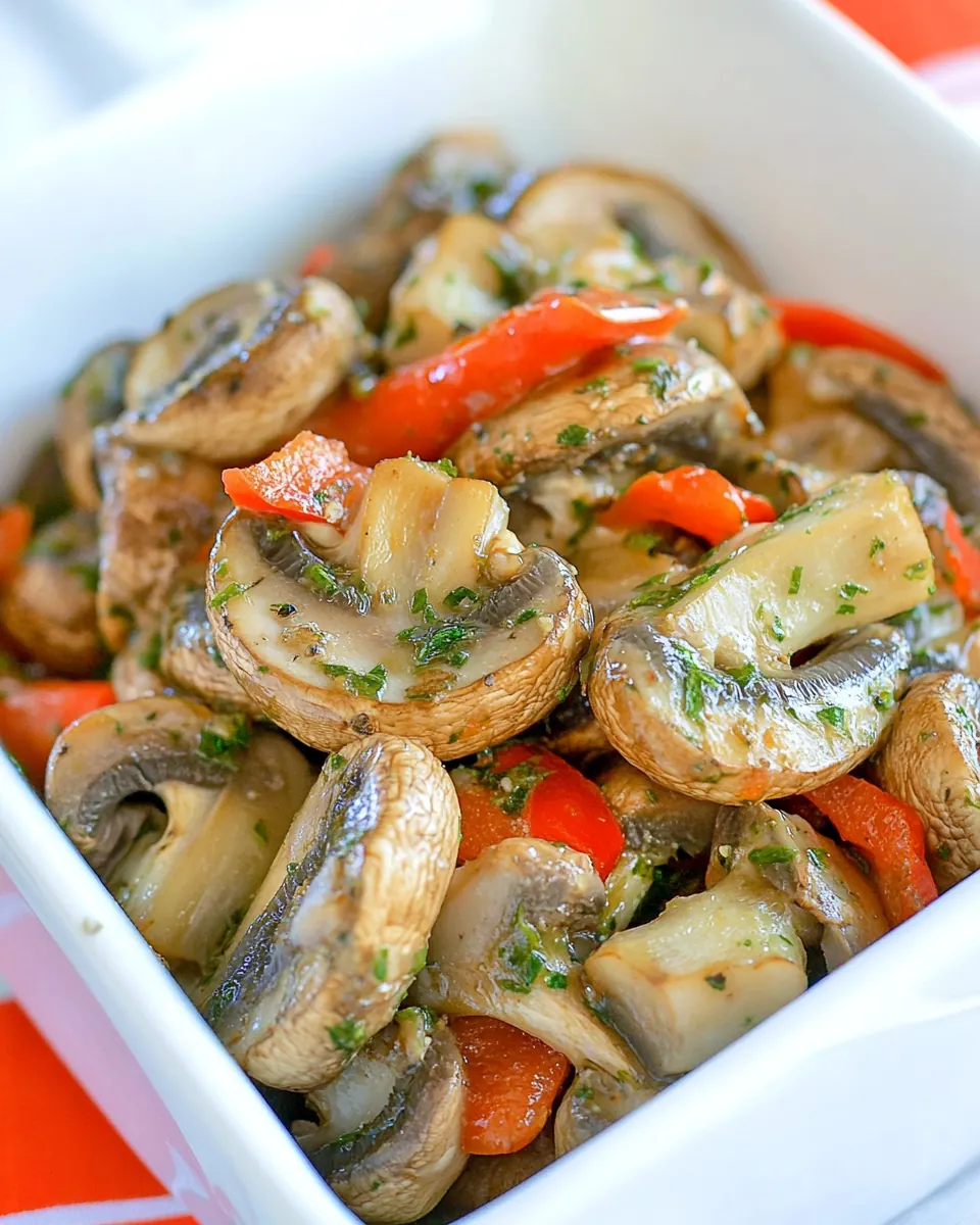 Marinated Mushrooms
