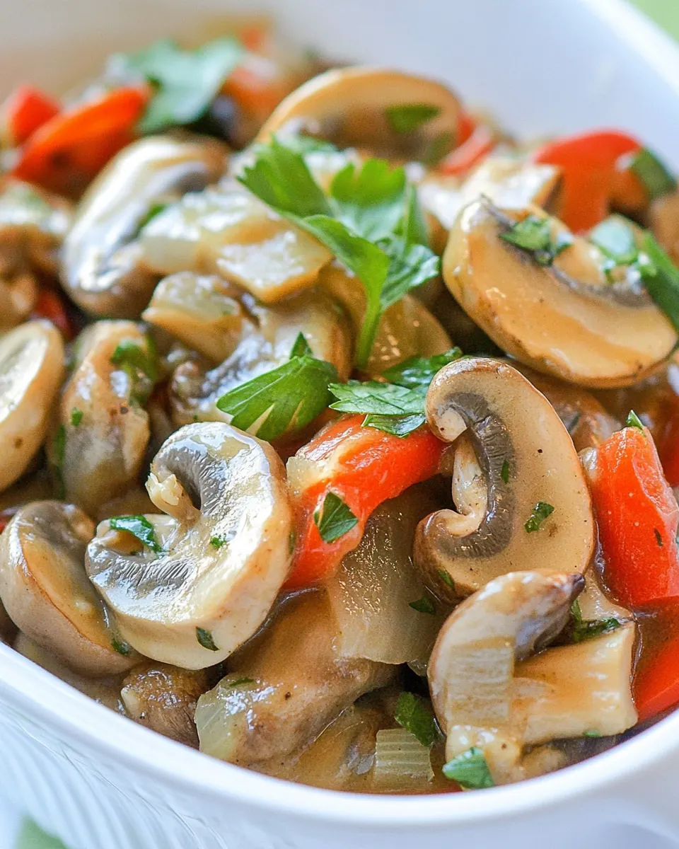 Marinated Mushrooms