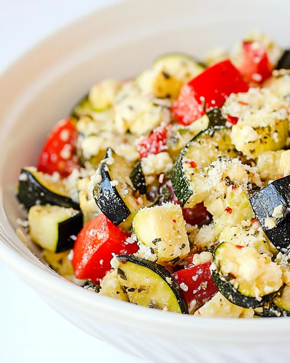 Marinated Zucchini Salad