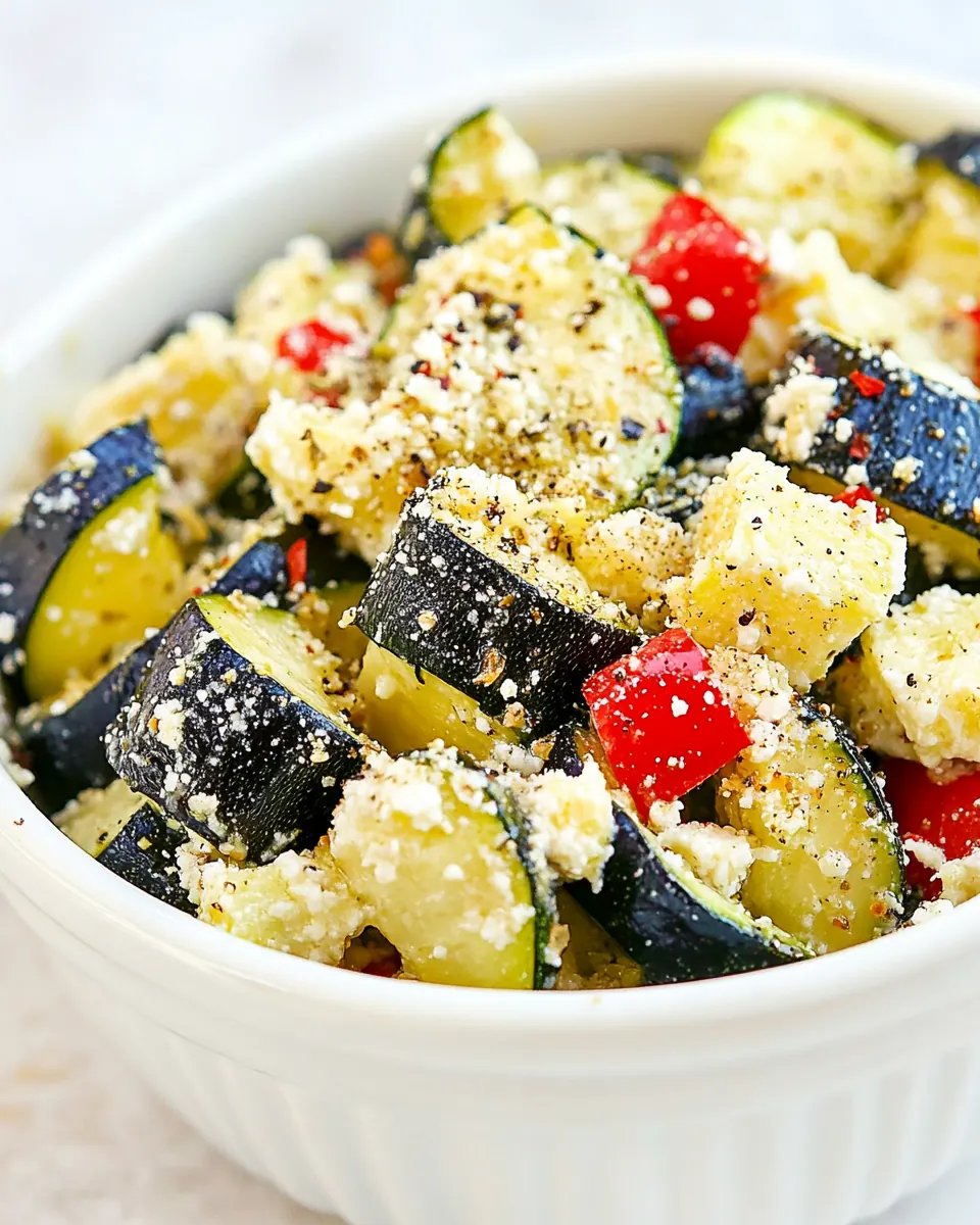 Marinated Zucchini Salad