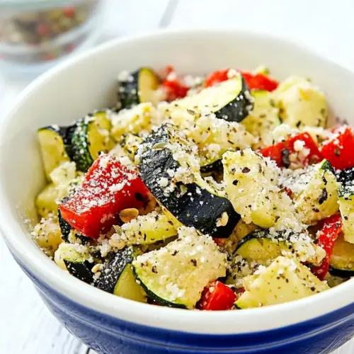 Marinated Zucchini Salad