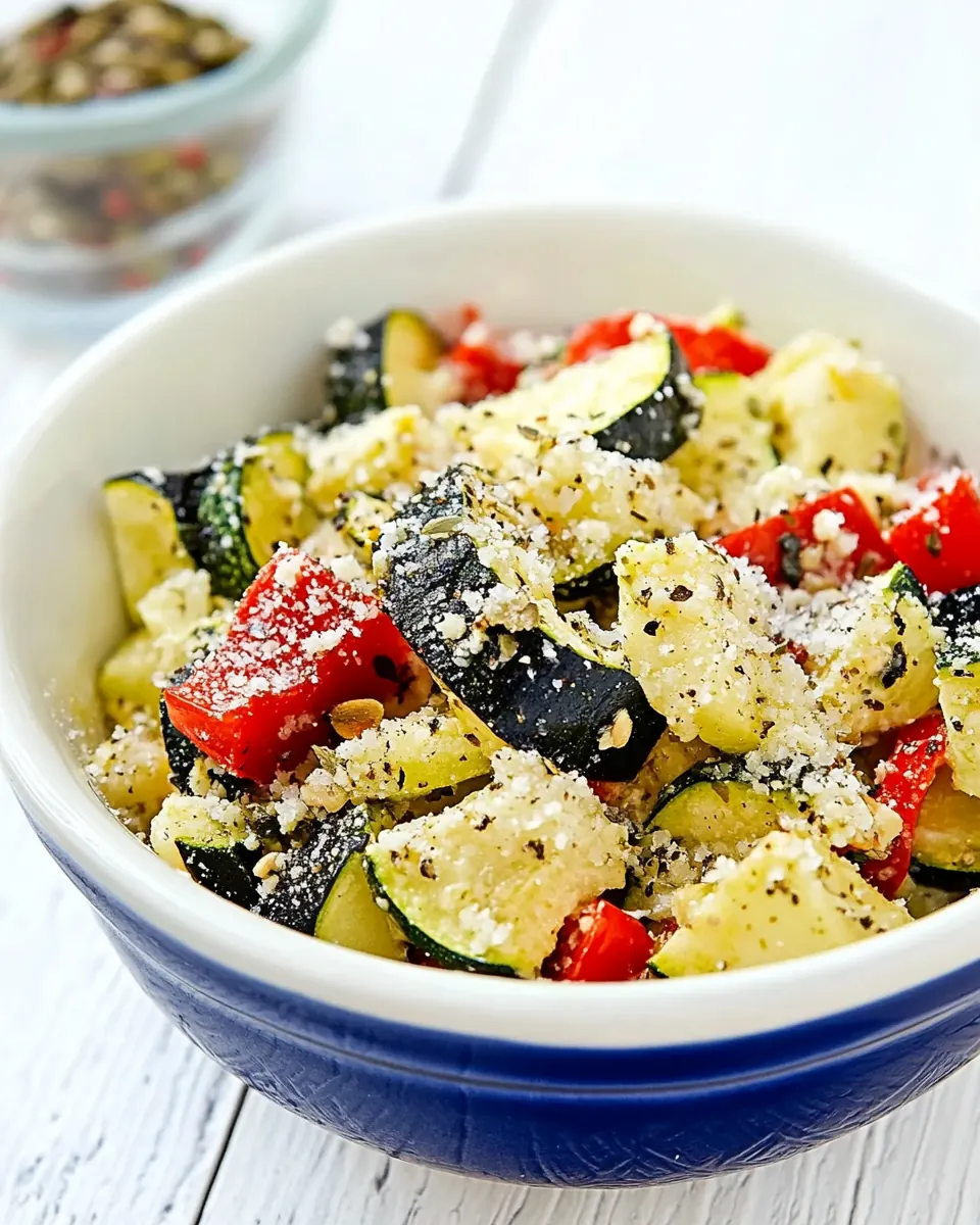 Marinated Zucchini Salad