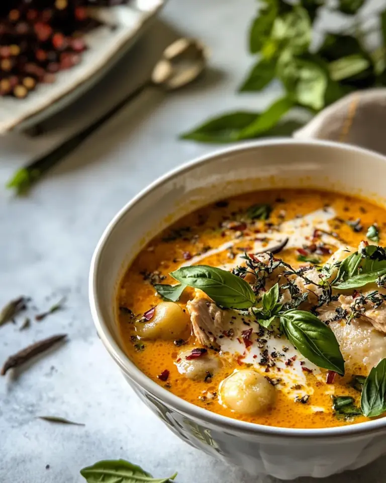 Marry Me Chicken Gnocchi Soup